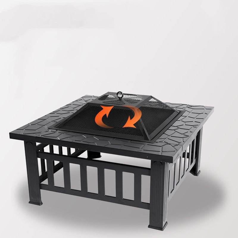 Home Simple Villa Charcoal Patio Grill - Mubimart