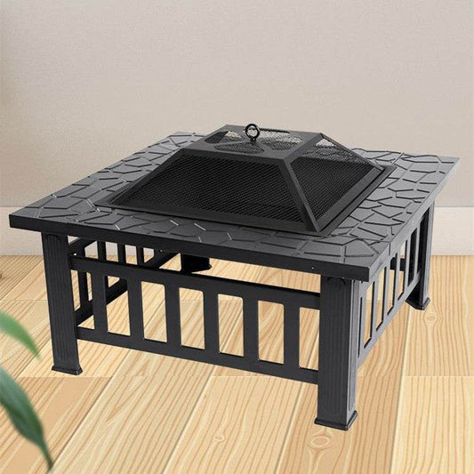 Home Simple Villa Charcoal Patio Grill - Mubimart