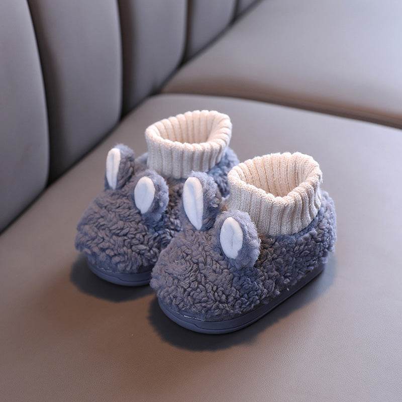 Home Slippers Winter Cotton Warm Slippers - Mubimart