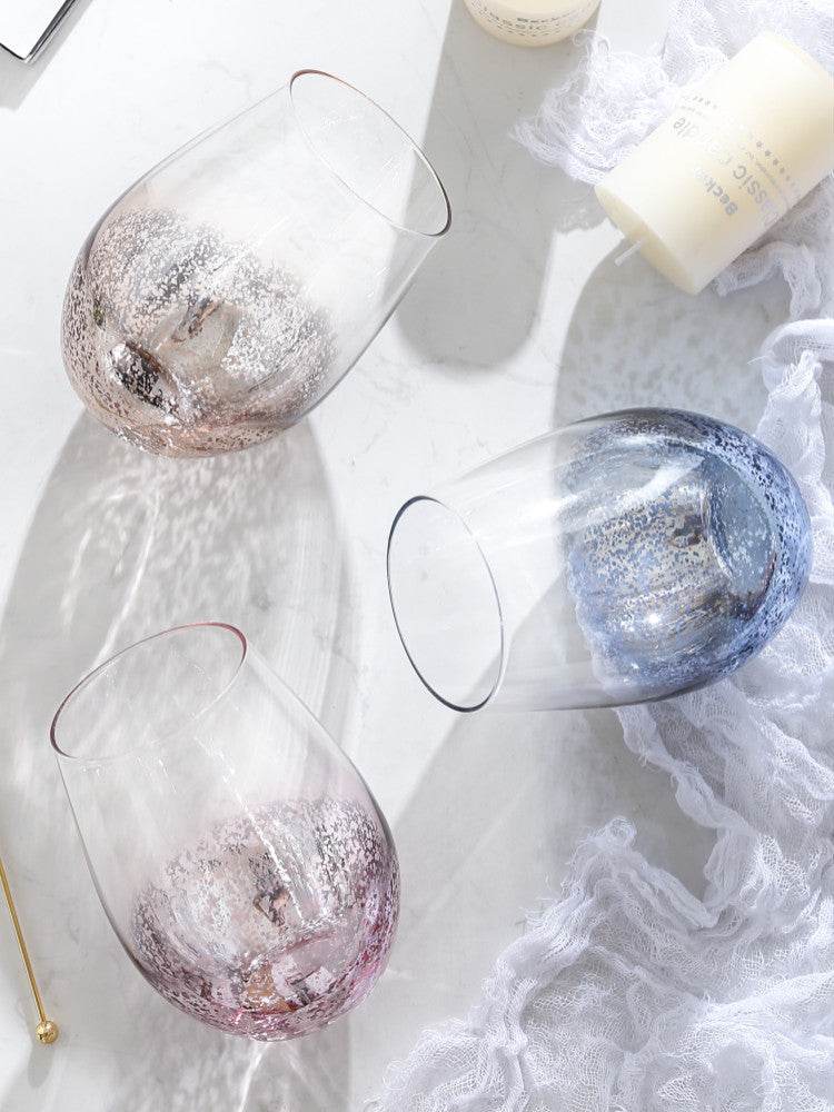 Home Starry Sky Glass Water Cup - Mubimart