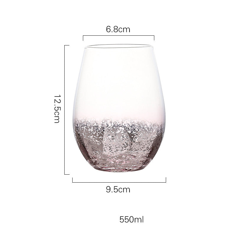 Home Starry Sky Glass Water Cup - Mubimart -  