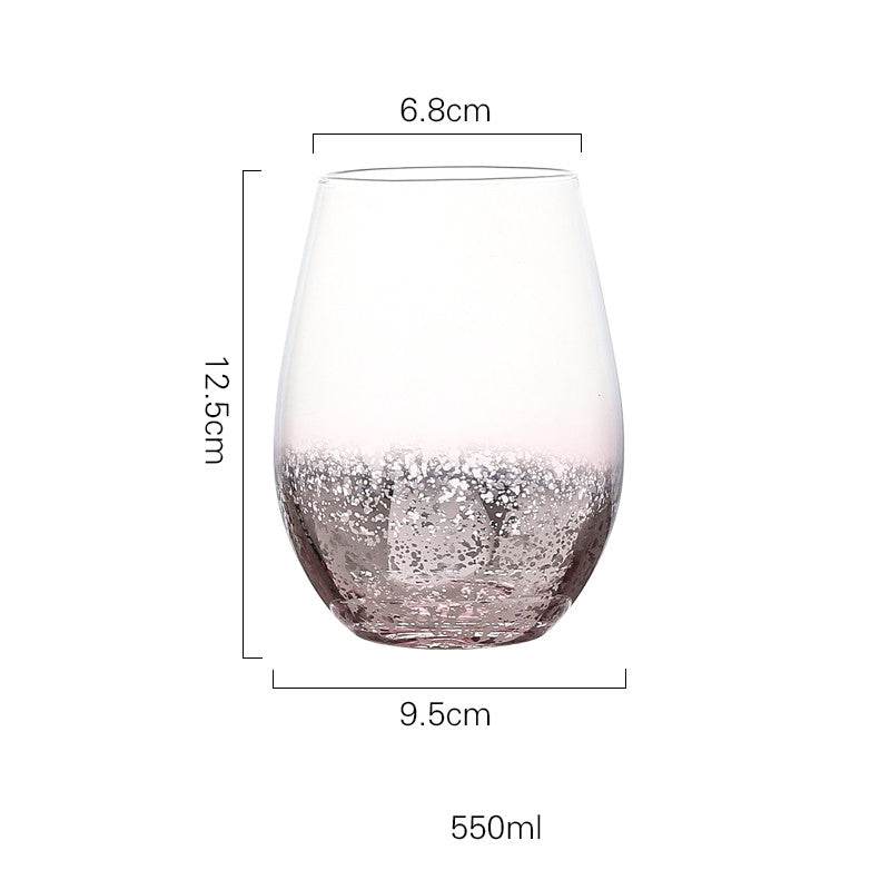 Home Starry Sky Glass Water Cup - Mubimart