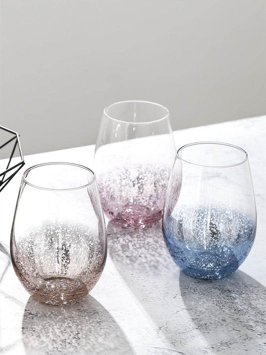 Home Starry Sky Glass Water Cup - Mubimart