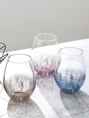 Home Starry Sky Glass Water Cup - Mubimart -  