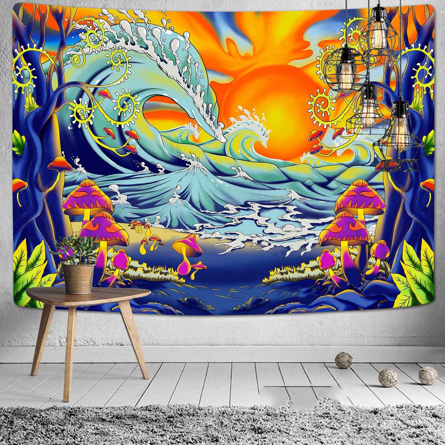 Home Tapestry Wall Hanging Beach Towel Beach Sitting Blanket - Mubimart -  