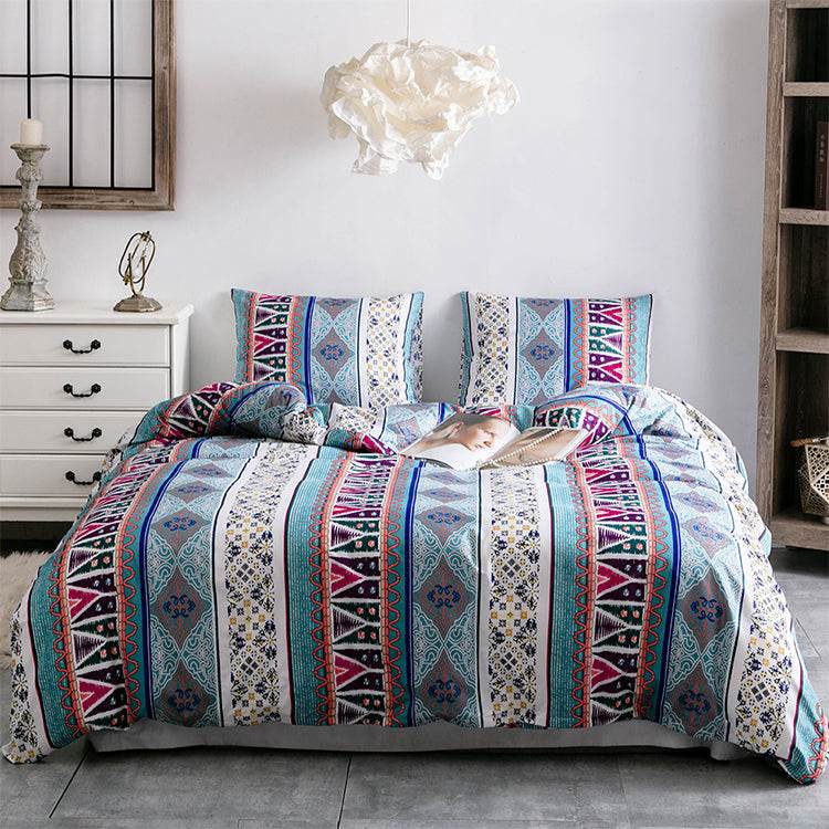 Home Textile Three-piece Hot-selling Amazon Hot Sale Duvet Cover Set Bedding 3 Sets - Mubimart