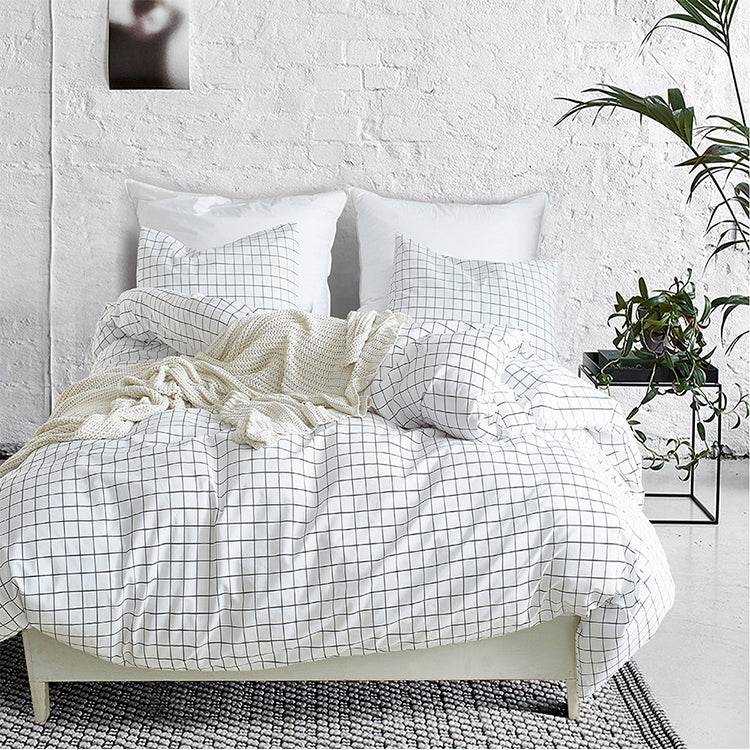 Home Textile Three-piece Hot-selling Amazon Hot Sale Duvet Cover Set Bedding 3 Sets - Mubimart
