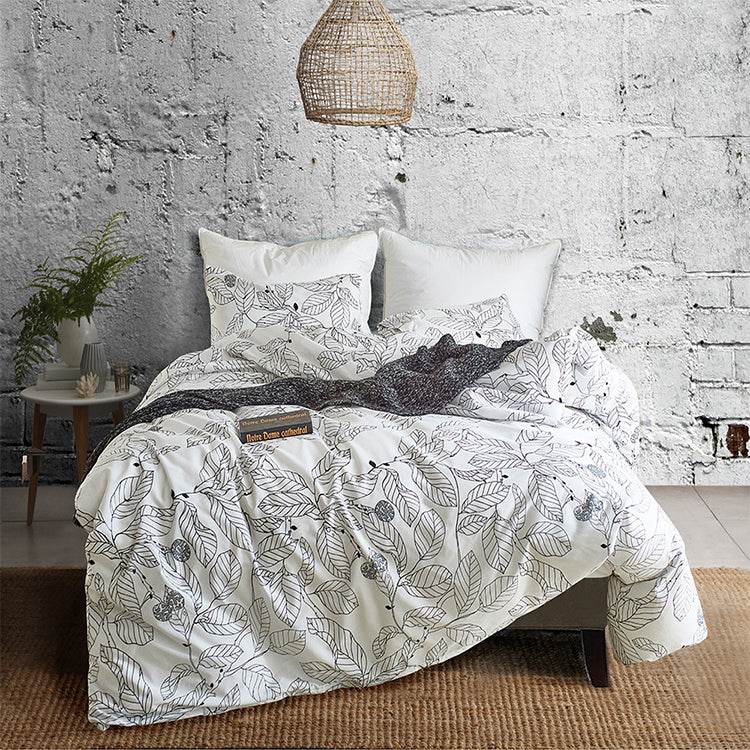 Home Textile Three-piece Hot-selling Amazon Hot Sale Duvet Cover Set Bedding 3 Sets - Mubimart