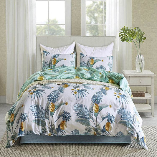 Home Textile Three-piece Hot-selling Amazon Hot Sale Duvet Cover Set Bedding 3 Sets - Mubimart