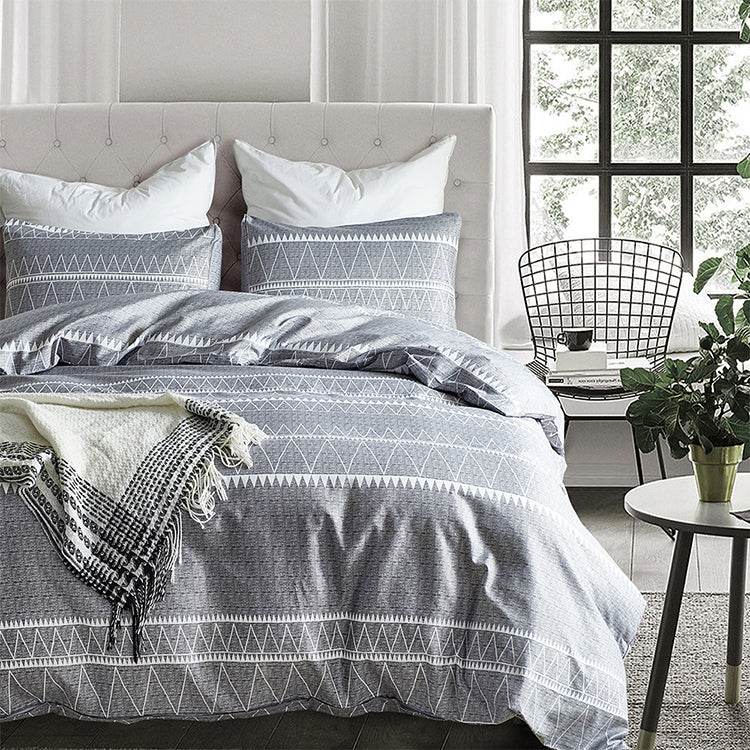 Home Textile Three-piece Hot-selling Amazon Hot Sale Duvet Cover Set Bedding 3 Sets - Mubimart