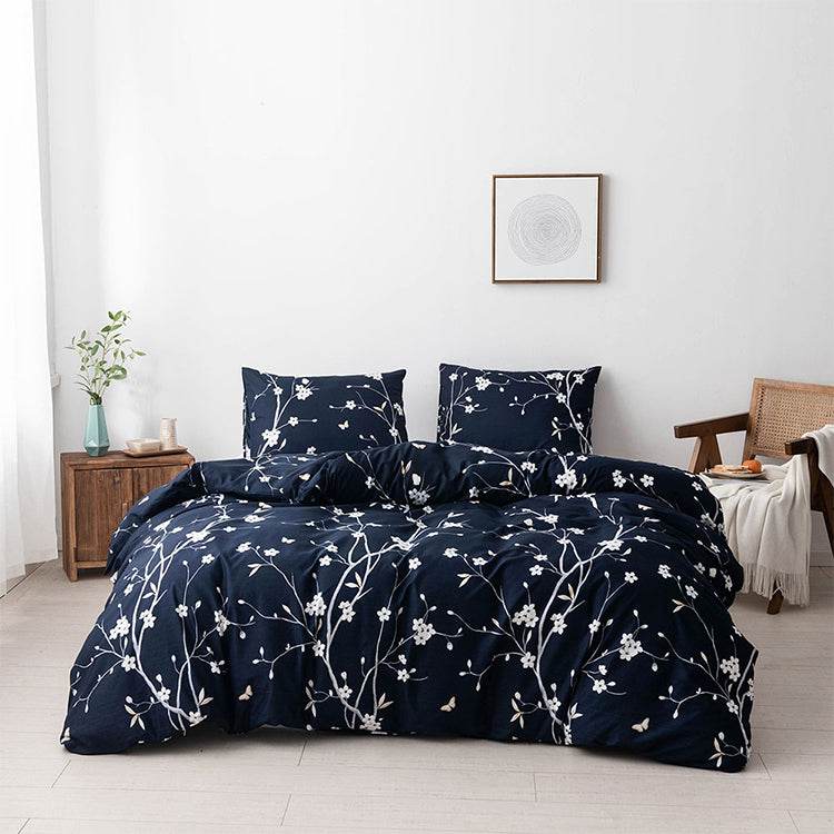Home Textile Three-piece Hot-selling Amazon Hot Sale Duvet Cover Set Bedding 3 Sets - Mubimart