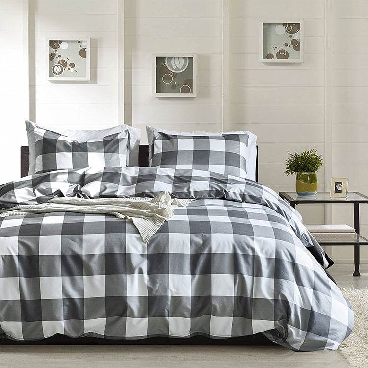 Home Textile Three-piece Hot-selling Amazon Hot Sale Duvet Cover Set Bedding 3 Sets - Mubimart