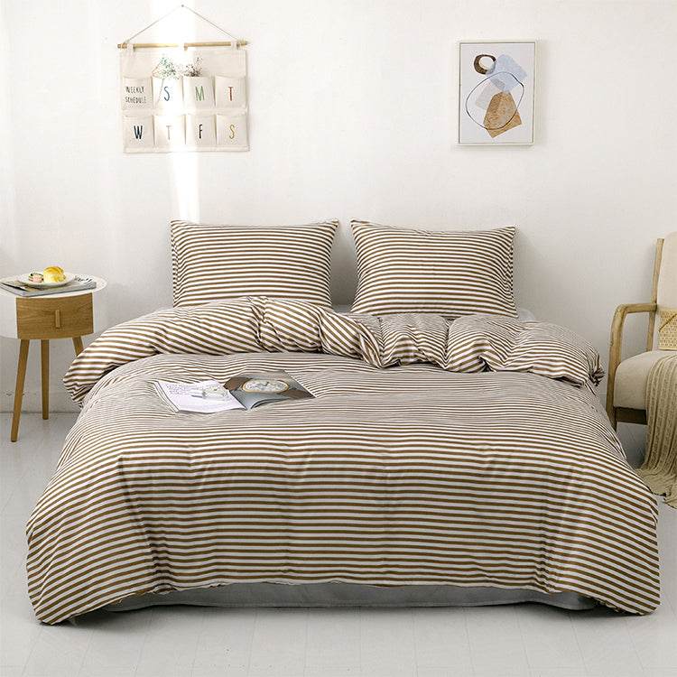Home Textile Three-piece Hot-selling Amazon Hot Sale Duvet Cover Set Bedding 3 Sets - Mubimart