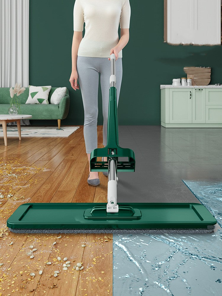 Home Wood Floor Dry And Wet Self - Twisting Mop - Mubimart -  