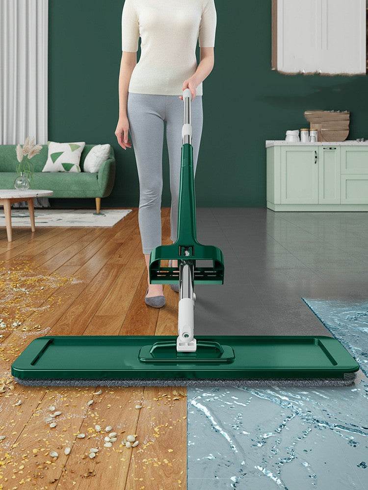 Home Wood Floor Dry And Wet Self - Twisting Mop - Mubimart