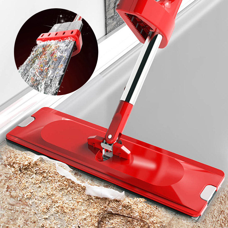 Home Wood Flooring Wet And Dry Mop - Mubimart - Mop 