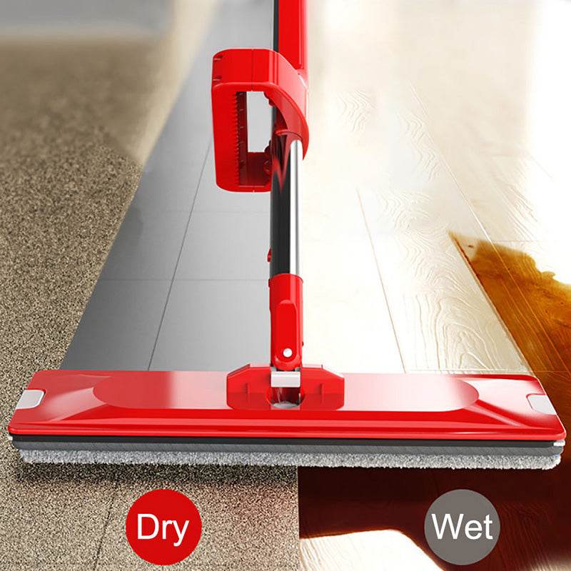 Home Wood Flooring Wet And Dry Mop - Mubimart