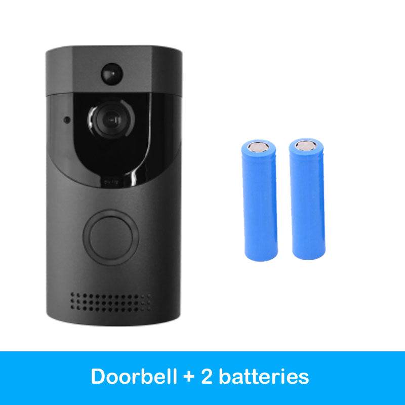 Home alarm smart wifi video doorbell wireless video intercom doorbell mobile phone remote video sea H1 program - Mubimart