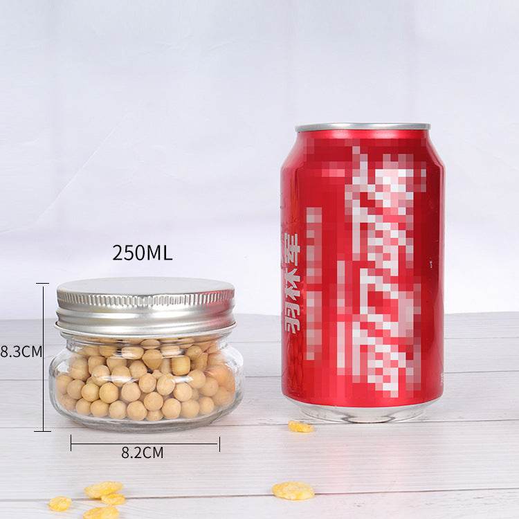 Honey glass bottle sealed jar - Mubimart