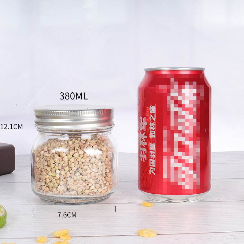 Honey glass bottle sealed jar - Mubimart