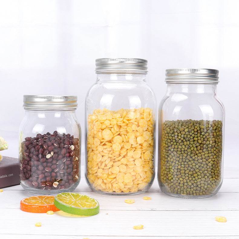 Honey glass bottle sealed jar - Mubimart