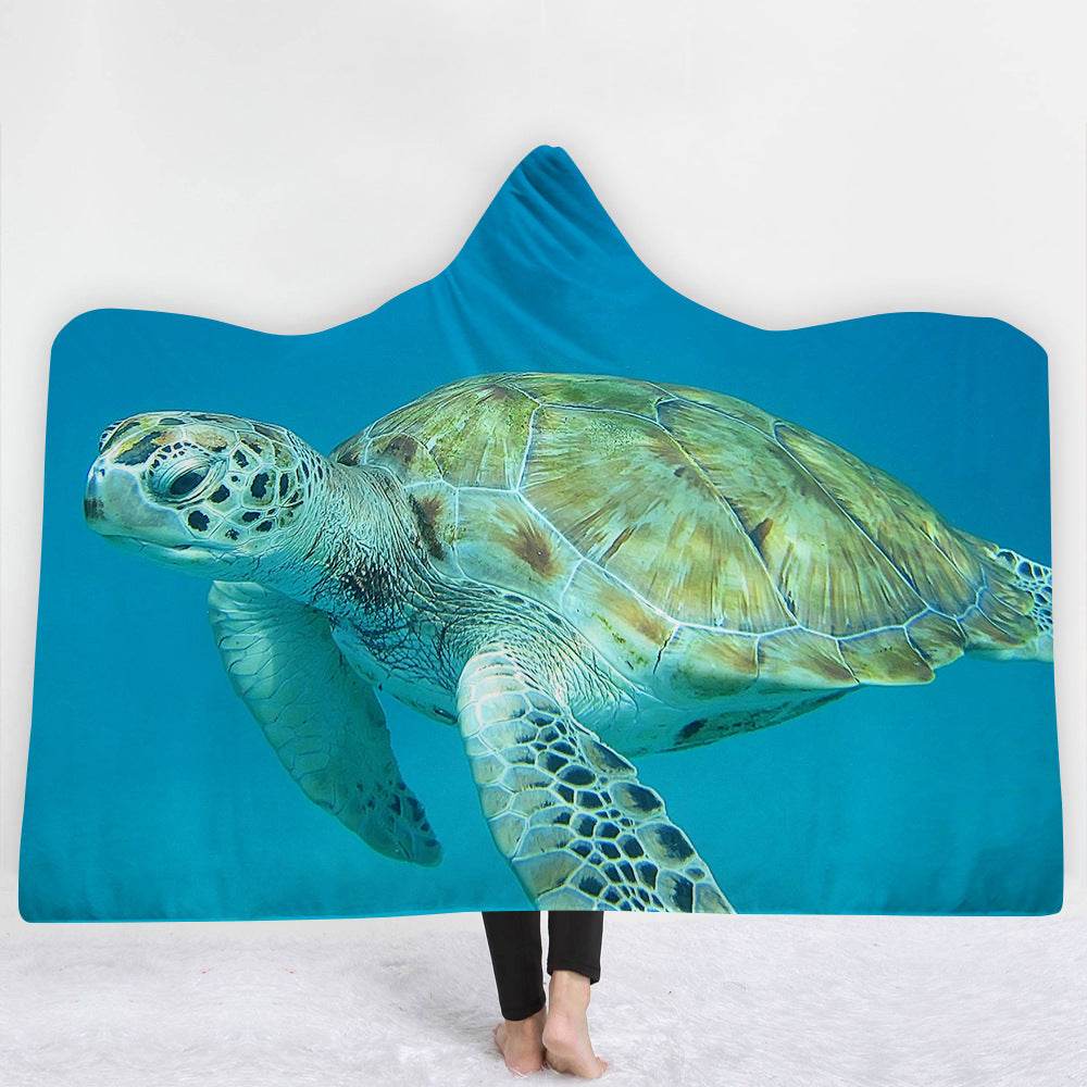 Hooded Blanket Cloak Blanket Thick Blanket - Mubimart