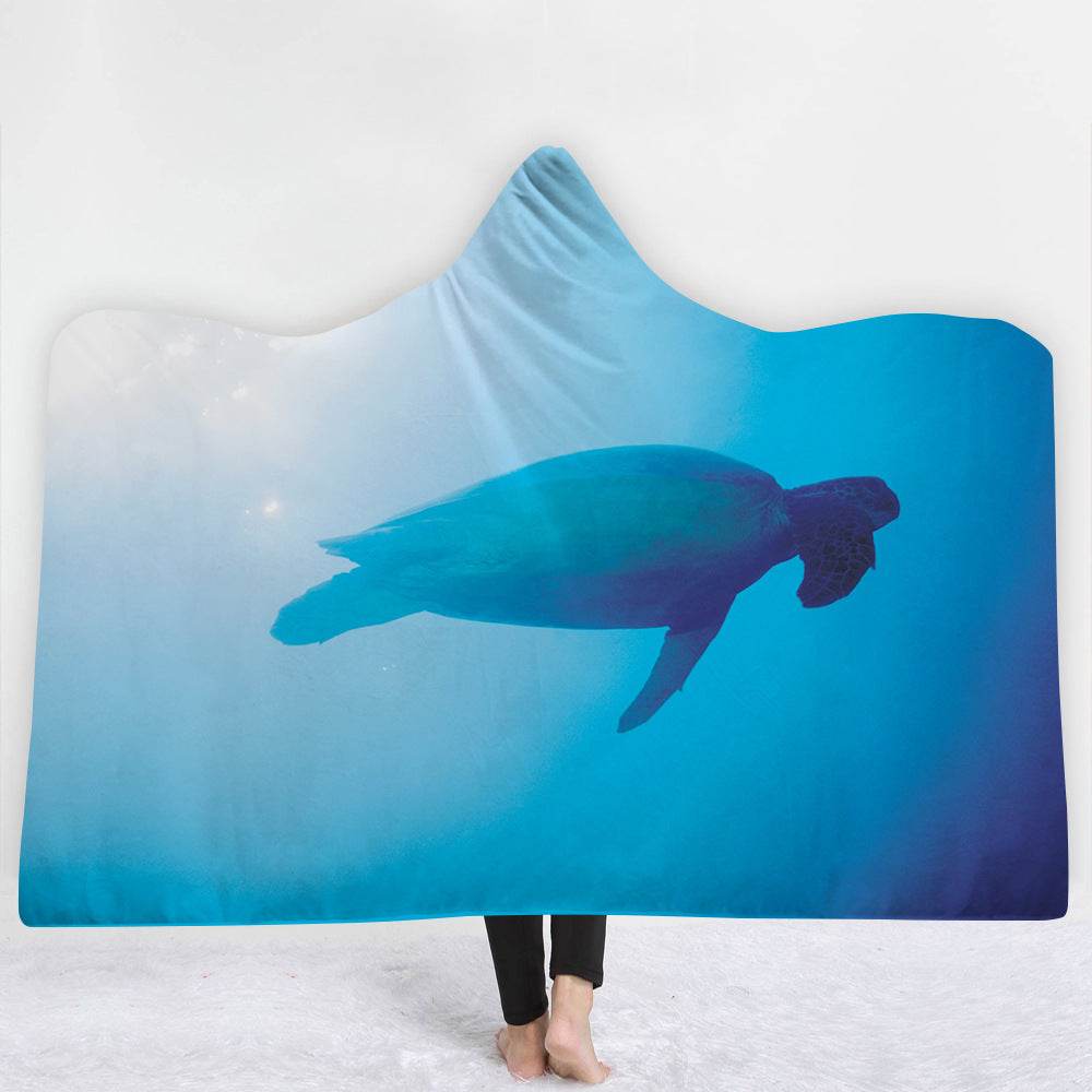 Hooded Blanket Cloak Blanket Thick Blanket - Mubimart