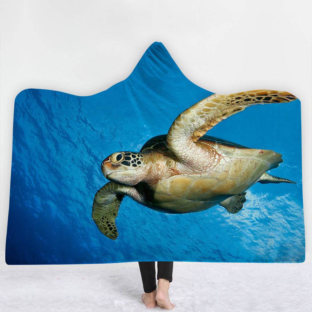 Hooded Blanket Cloak Blanket Thick Blanket - Mubimart