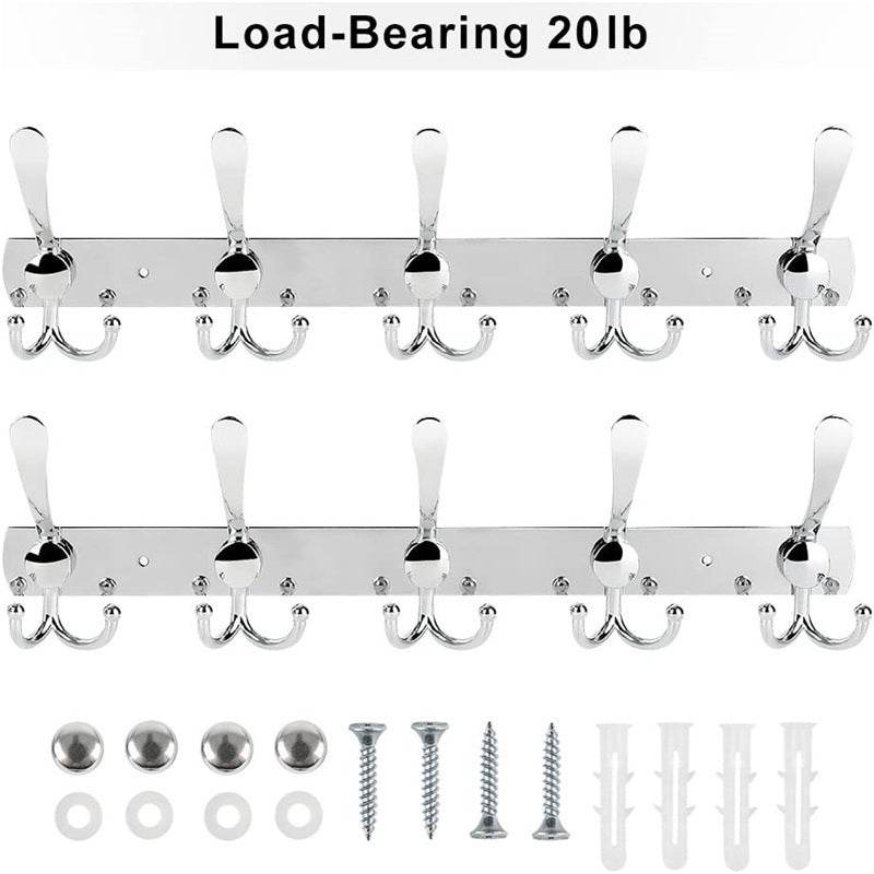 Hook Stainless Steel Clothes Hook Clothes Hook Behind The Door Coat Hook Towel Hook Hotel Bathroom Coat Hook - Mubimart