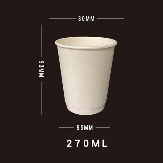 Hot Drink Cup Thickened Hollow Double Layer Insulation - Mubimart