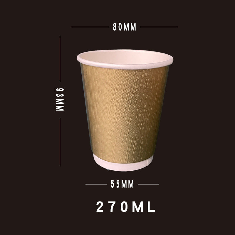 Hot Drink Cup Thickened Hollow Double Layer Insulation - Mubimart -  