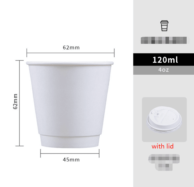Hot Drink Cup Thickened Hollow Double Layer Insulation - Mubimart