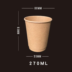 Hot Drink Cup Thickened Hollow Double Layer Insulation - Mubimart -  