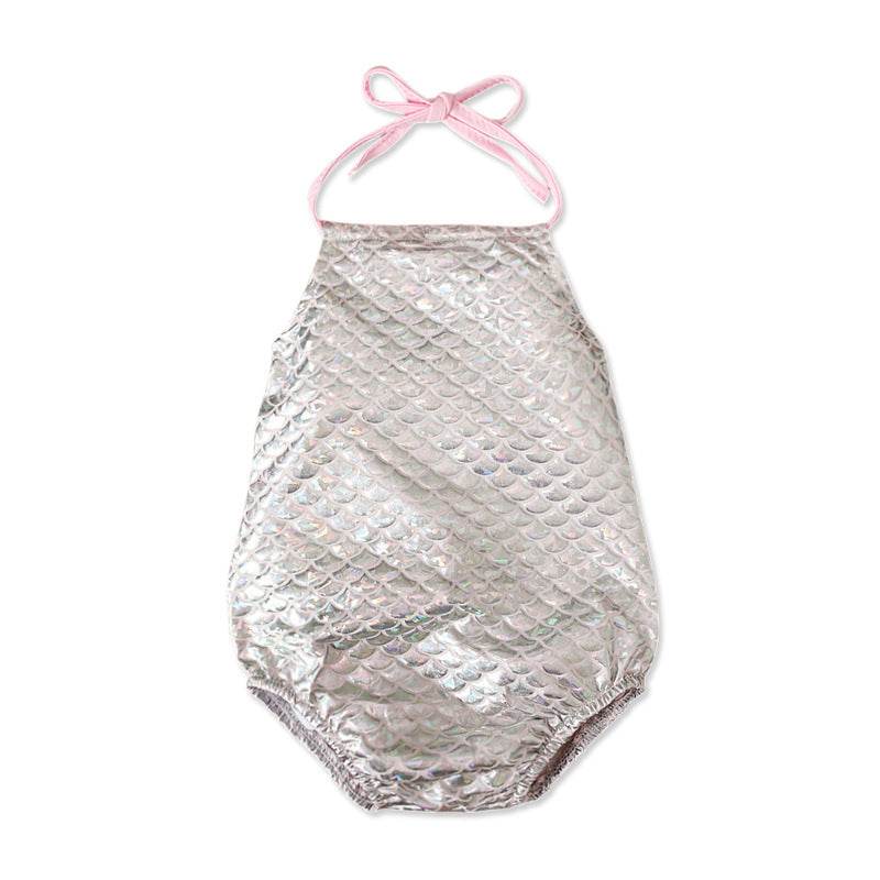 Hot Selling Mermaid One Piece Swimsuit Baby Girl Bikini New - Mubimart