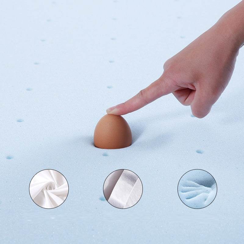 Hotel Zero Pressure Room Mattress Soft Bed Roll Dormitory Sponge Gel Memory Foam Student Mattress - Mubimart