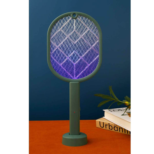 Household 2-in-1 Electric Mosquito Swatter Violet Mosquito Killer Lamp - Mubimart