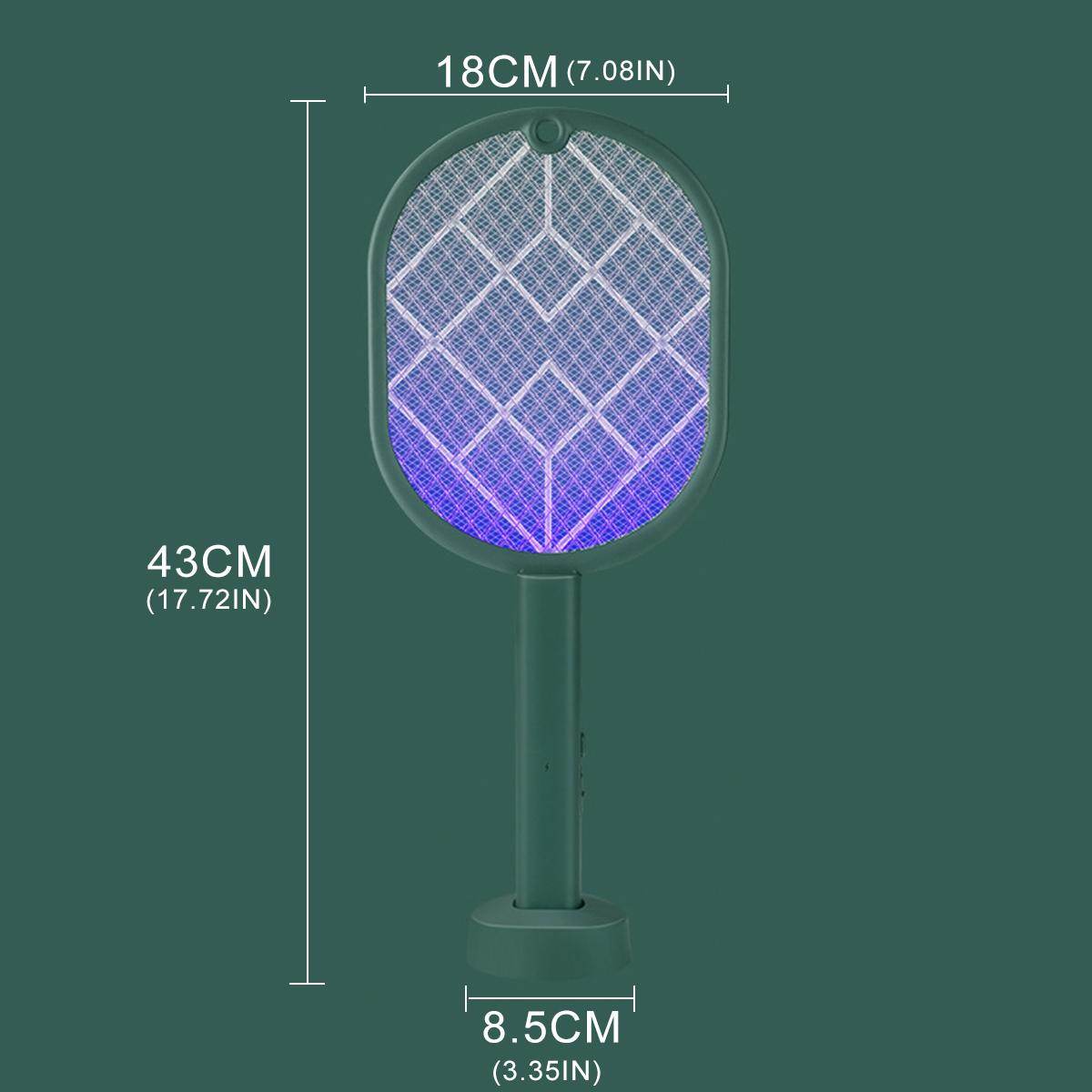 Household 2-in-1 Electric Mosquito Swatter Violet Mosquito Killer Lamp - Mubimart