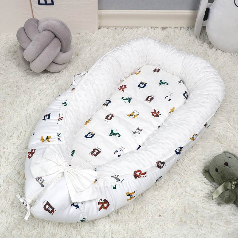 Household Baby Bed Bubble Fleece Bedding Kit - Mubimart