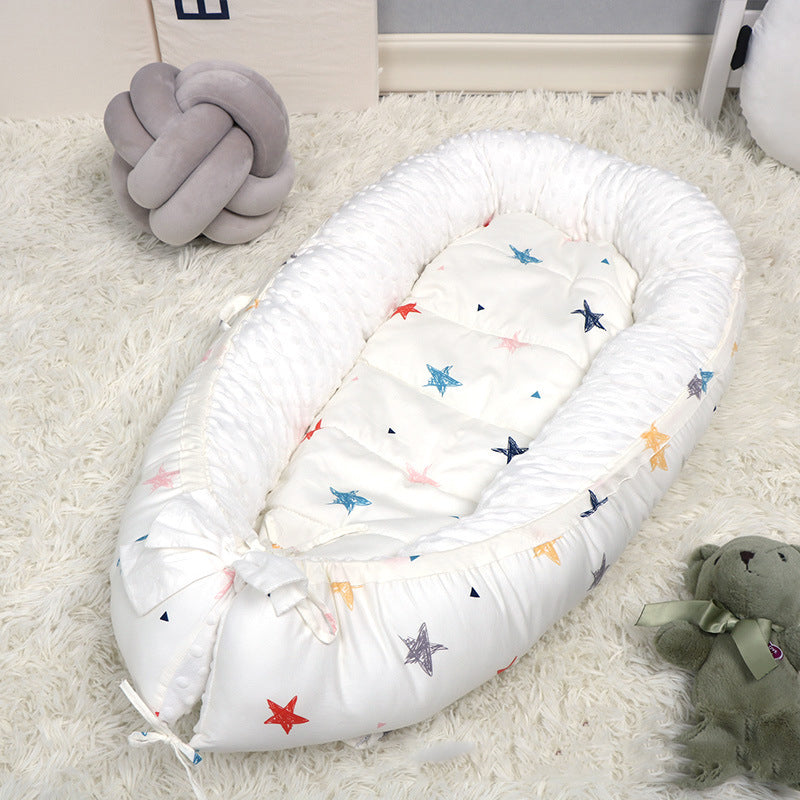 Household Baby Bed Bubble Fleece Bedding Kit - Mubimart -  