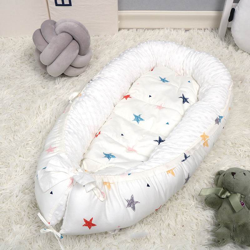 Household Baby Bed Bubble Fleece Bedding Kit - Mubimart