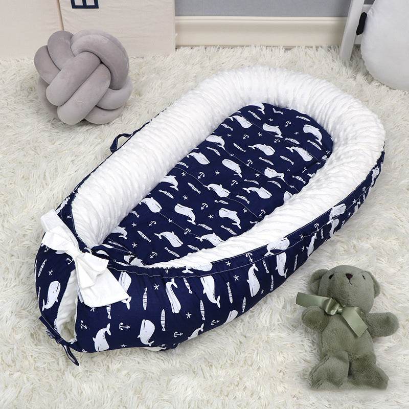 Household Baby Bed Bubble Fleece Bedding Kit - Mubimart