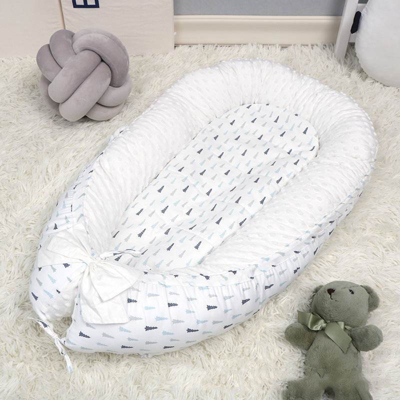 Household Baby Bed Bubble Fleece Bedding Kit - Mubimart
