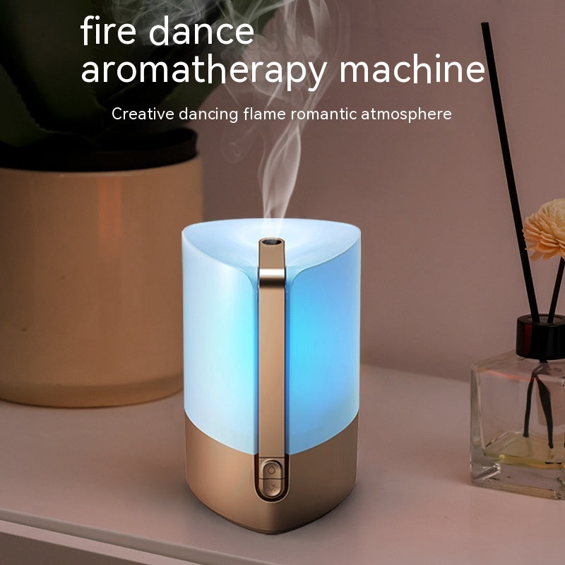 Household Bedroom Ultrasonic Spray Humidifier Ambience Light - Mubimart - Ultrasonic Humidifiers 