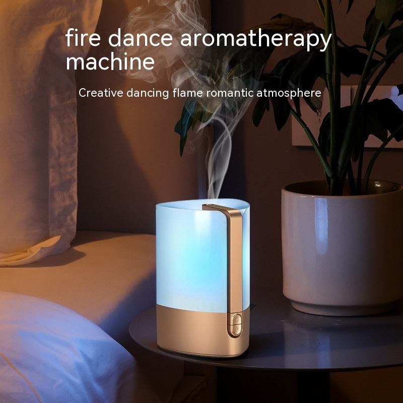 Household Bedroom Ultrasonic Spray Humidifier Ambience Light - Mubimart -  