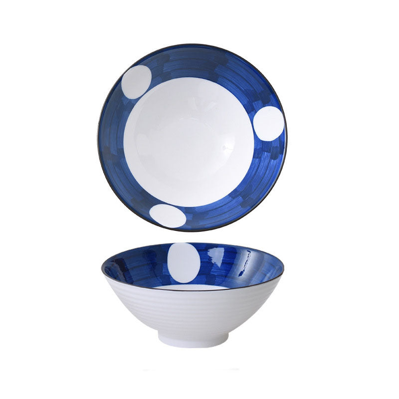 Household Ceramic Soup Large Bowl - Mubimart -  