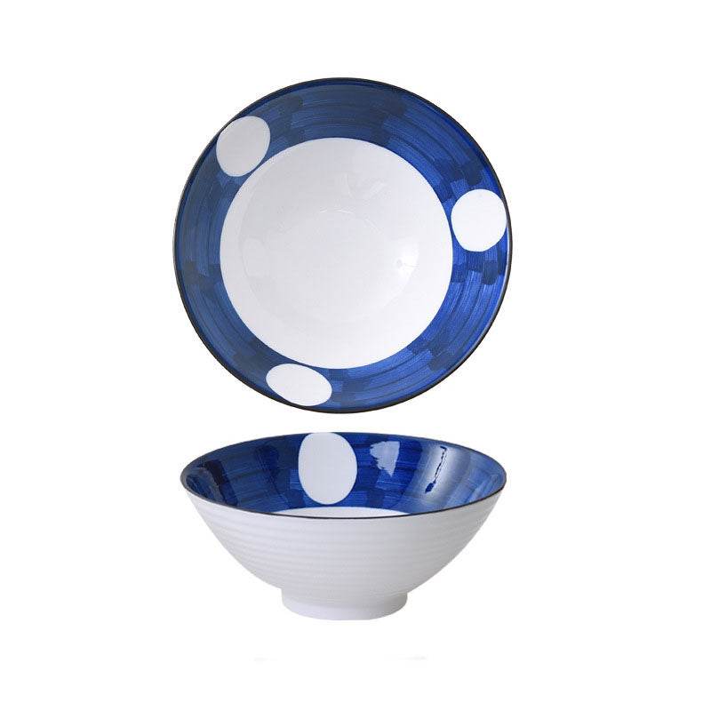 Household Ceramic Soup Large Bowl - Mubimart