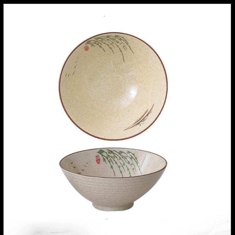 Household Ceramic Soup Large Bowl - Mubimart
