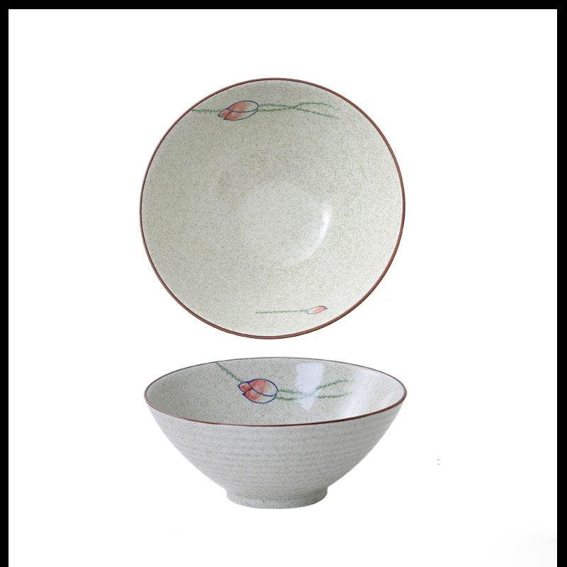 Household Ceramic Soup Large Bowl - Mubimart
