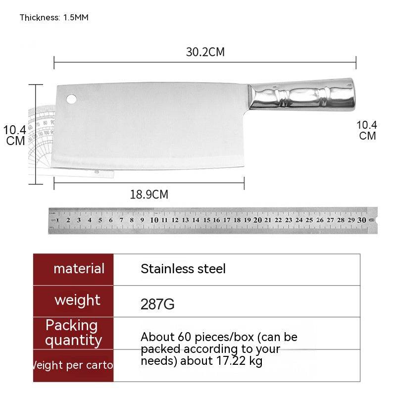 Household Dedicated For Chefs Stainless Steel Kitchen Knives - Mubimart