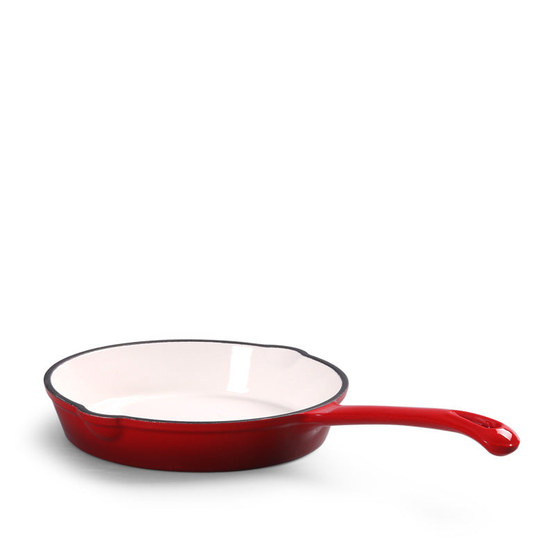 Household Enameled Cast-iron Cookware Omelet Steak Non-stick Integrated - Mubimart -  